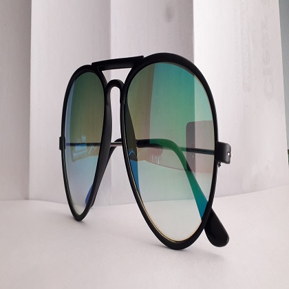 CD008- Headline Black & Blue Cat eye Full Rim Casual Frame